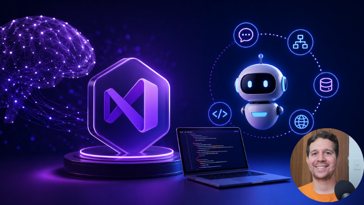 Portada del curso Inteligencia Artificial y Agentes en .NET